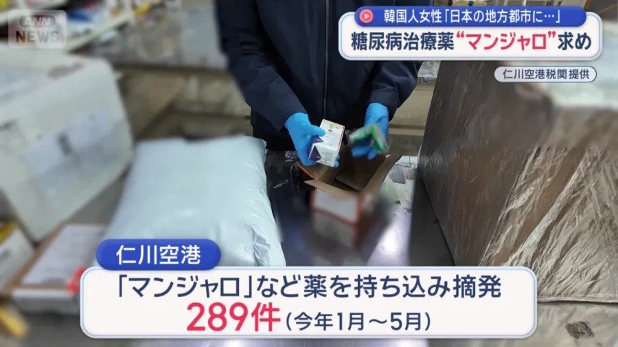 인천공항 세관 적발 289건, 작년 1~5월 (ANN 방송 캡처)