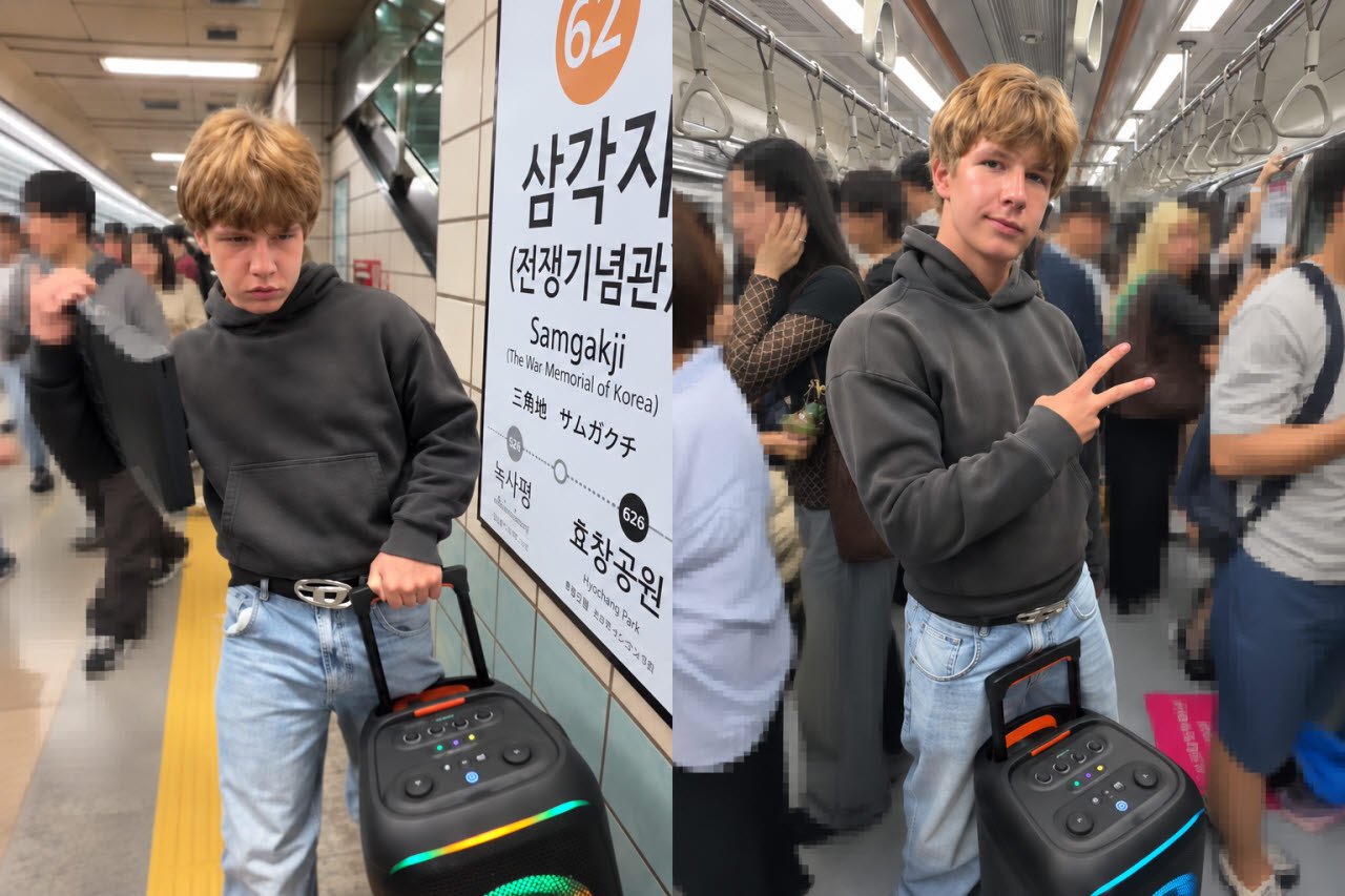 서울 지하철에 스피커 켜고 춤춘 330만 틱톡커… 진짜 문제는 소음이 아니었다
