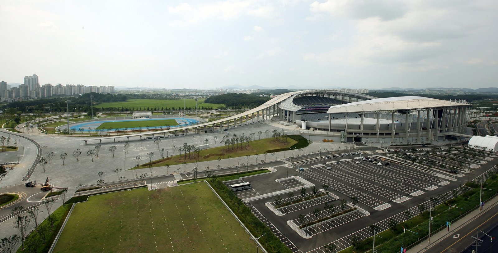 남자축구 4연패의 시작이었던 2014 인천 아시안게임 주경기장 (자료사진·위키미디어)