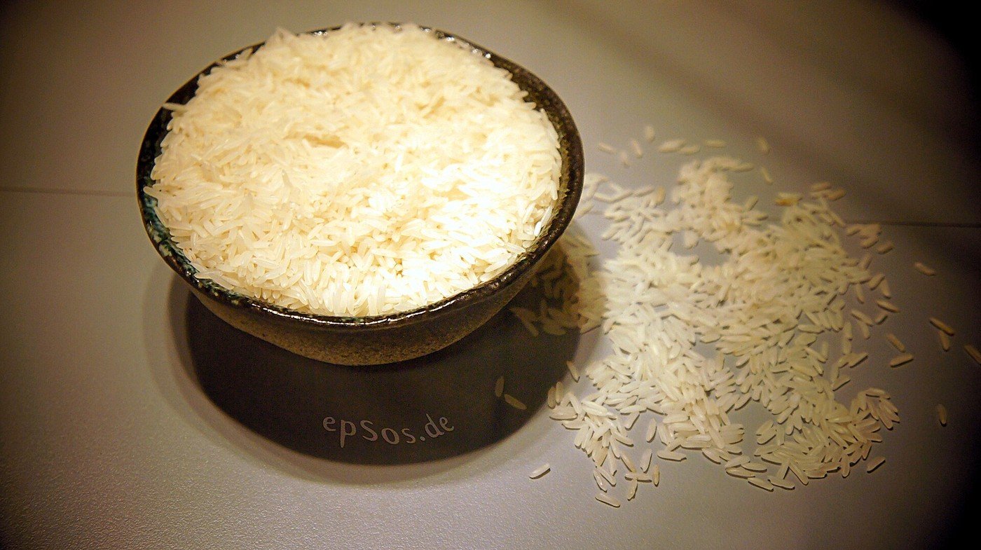 그릇에 담은 흰 쌀밥 (자료사진, 사진: epSos.de / CC BY 2.0, 위키미디어 공용)
